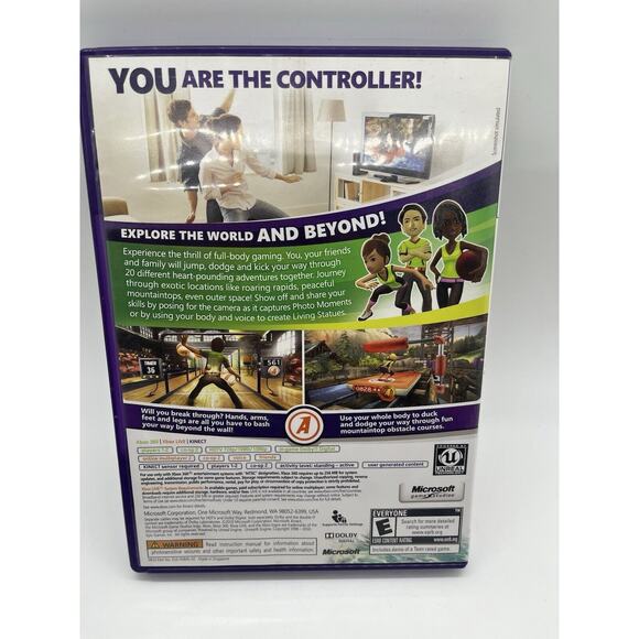 Kinect Adventures! Xbox 360 - Complete CIB - Picture 2 of 3